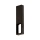 Center bracket square for tube 25 x 15 mm stainless steel black