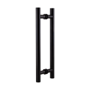 Door handle Push handle aluminum black TG 8100 SO