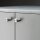 Furniture knob (pair) BUSTER + PUNCH - CROSS Steel