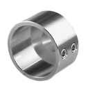 Rod bearing (single) polished stainless steel 22 mm
