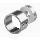 Rod bearing (single) polished stainless steel 30 mm
