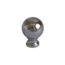 Möbelknopf Ball-S 25 mm Messing chrom poliert