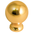 Möbelknopf Ball-S 32 mm Messing poliert