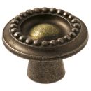 Möbelknopf Antique 1 25 mm Messing Bronze Antique