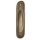Muschelgriff für Schiebetüren 154 x 34 mm, Bronze Alteisen