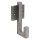 Coat hook stainless steel CUBE GARD 1 polished stainless steel