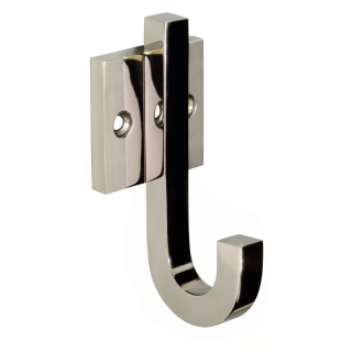Coat hook stainless steel CUBE GARD 2 polished stainless steel