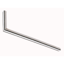 Coat hanger HANG-L-ST.LINEG=280 mm, satin stainless steel