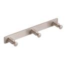 Hook rail 1.1 matt stainless steel2-fold, 110 mm