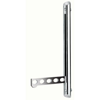Hinged coat hook Stainless steel SHOW