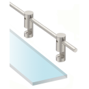 Railing holder RHA 7 for rod diameter 7 mm for glass plate polished stainless steel