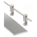 Railing holder RHA 7 for rod diameter 7 mm for glass plate polished stainless steel
