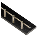 Railing holder RHA 7 for rod diameter 7 mm for wooden panel polished stainless steel