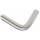 Railing bend RHA 7 mm angle 90° 50/100 mm satin stainless steel