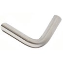 Railing bend RHA 7 mm angle 90° 50/100 mm polished stainless steel