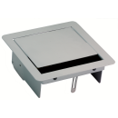 Volt top, cable aperture and access flap, RAL 9006