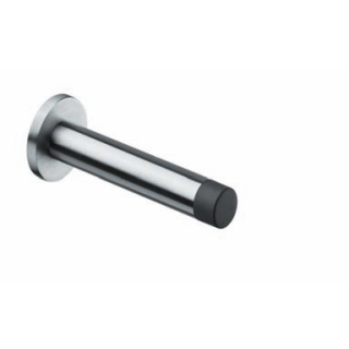 Doorstop wall Metric W with rubber stainless steel 132 mm