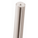 TMR tube, RD=30 mm, 1 x M8 H=101-200 mm, stainless steel, L: