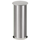 Table base for glass Stainless steel Tubular GL Solid base plate, conical H=450 mm Ø=60 mm