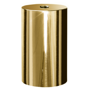 Furniture leg stainless steel DISTANCE 80 mm stainless steel polished brass