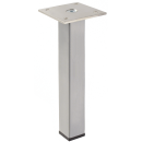 Table base Furniture base stainless steel Cube System