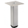 Table leg Furniture leg Stainless steel Cube System height-adjustable H=710 mm D=60 x 60 mm