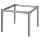 Table frame TG40-4, H=720 mm, 600x600 mm, adhesive, stainless steel