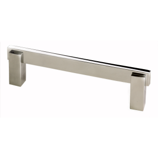 Furniture handle stainless steel VERTIC 3 BA=288 mm polished stainless steel
