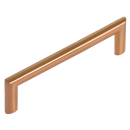 Furniture handle Straight-Line 224 mm D=10 mm stainless steel matt bronze