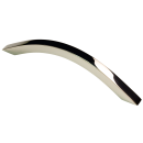Furniture handle stainless steel 10 x 10 mm Q-segment 288 mm polished stainless steel