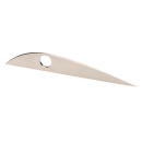 Furniture handle stainless steel Bow 120 mm stainless steel matt