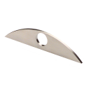 Furniture handle stainless steel Bow 310 mm stainless steel matt