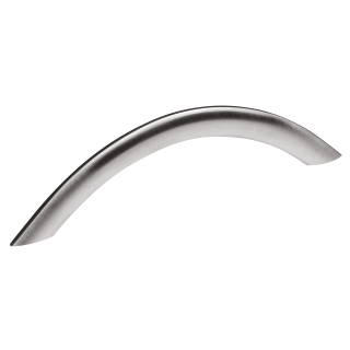 Furniture handle stainless steel Oval Top-S BA=96 mm matt stainless steel