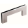 Furniture handle stainless steel Flat-Line V8 224 mm polished stainless steel