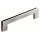 Furniture handle stainless steel Flat-Line V8 224 mm polished stainless steel