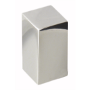 Furniture knob stainless steel Small-Line B4 15 x 15 mm polished stainless steel