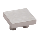 Furniture knob stainless steel Small-Line B2 matt stainless steel