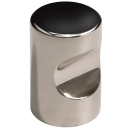 Furniture knob 45.35 D=12 mm polished stainless steel