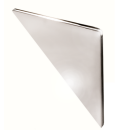 Stainless steel Applix 4 application for glass bonding 50 mm polished stainless steel