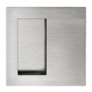Sliding door handle Inline FB HO 70 x 70 mm aluminum silver natural