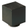 Möbelknopf Edelstahl Cube K 15 x 15 x 15 mm PVD schwarz carbon matt