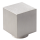 Möbelknopf Edelstahl Cube K 20 x 20 x 20 mm Edelstahl matt