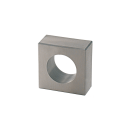 Möbelknopf Edelstahl Bohrabstand 16 mm Cube O
