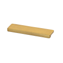 Möbelgriff Jolie ELEMENT Messing Bohrabstand 96 mm