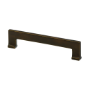 Furniture handle Jolie EVOKE brass handcrafted 128 mm Aged Bronze