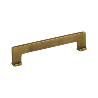Furniture handle Jolie EVOKE brass handcrafted 128 mm Aged Gold