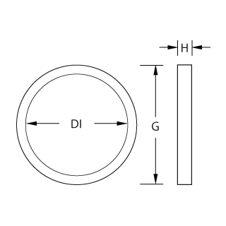 Griffmuschel PLANEX   D=30 mm, Edelstahl matt