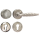 Security fitting Giara 2257-S/R Country right-facing white bronze