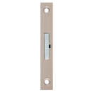 Mortise lock decorative nickel-plated 25 mm