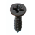 Chipboard screw countersunk head, cross recess PD 3.0 x 16 mm stainless steel carbon